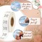 1000 Pcs Hugs and Kisses from The New Mr and Mrs Wedding Stickers, Chocolate Drops Labels Stickers Candy Stickers 0.75 Inch for Weddings Engagement Party Favors Decorations (White,Basic)